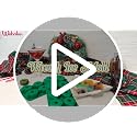 Webake Christmas Wreath Ice Cube Molds 2-Pack - Holiday Silicone Wreath Trays for Cocktails & Drinks