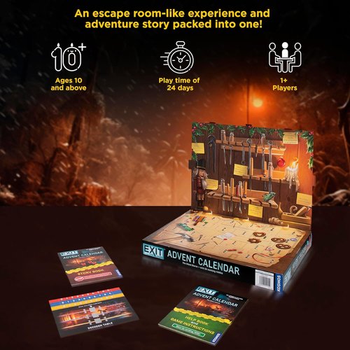 EXIT: The Game - Advent Calendar - The Silent Storm Family Cooperative Puzzle Adventure