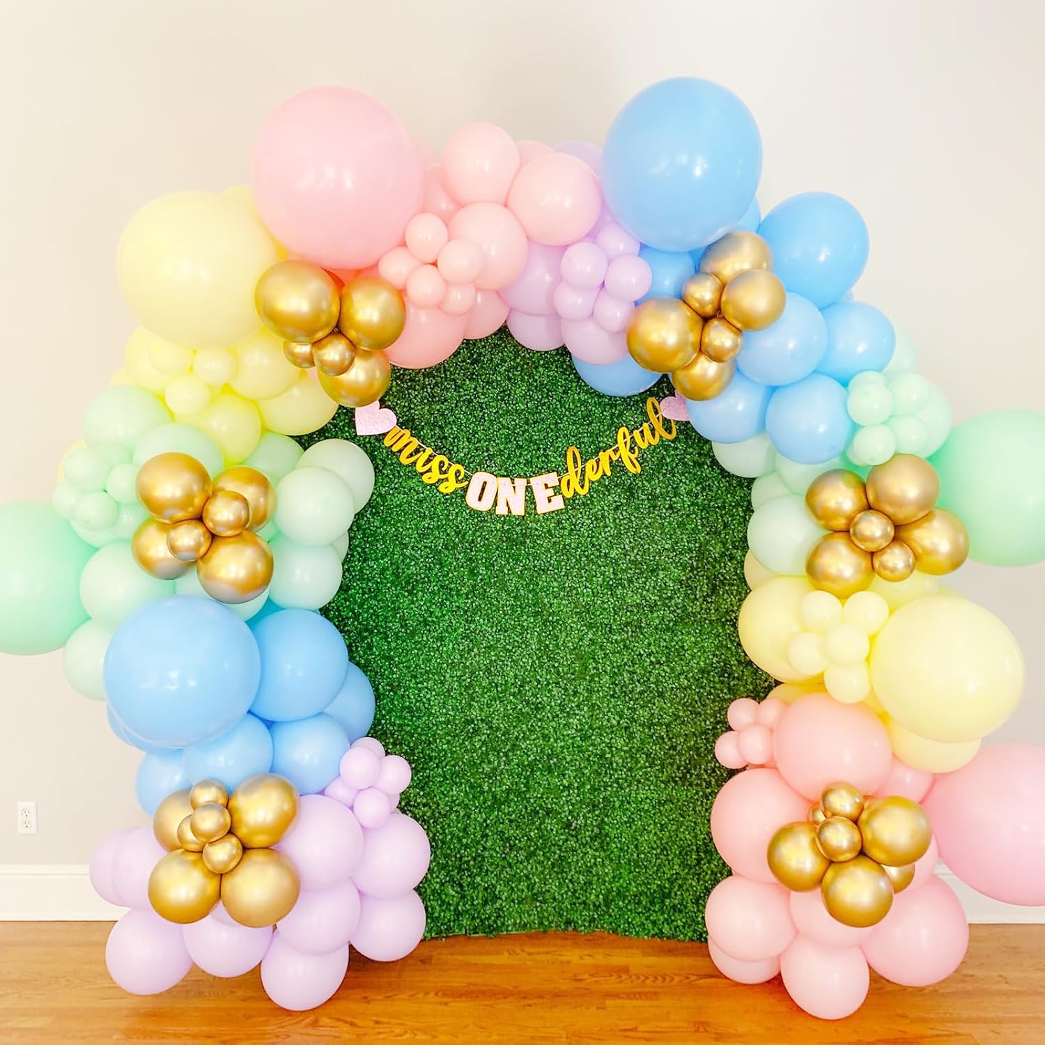 Voircoloria Pastel Balloons - 66-Pack 12-Inch Macaron Latex Party Balloons for Celebrations