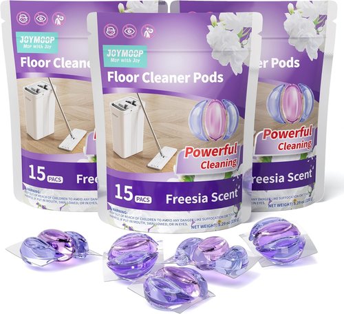 JOYMOOP Floor Cleaner - 45 PCS Mopping Solution for Hardwood Floors | Perfect for Mop Buckets
