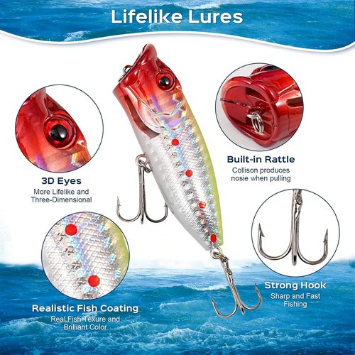 Fishing Advent Calendar 2026 by [Brand Name] - 24-Day Countdown Fishing Bait Set for Men & Teens