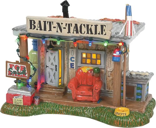 Department 56 Original Snow Village - National Lampoon's Christmas Vacation Cousin Eddie Lit Building | 5.63 Inch, Multicolor