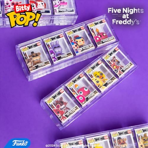 Funko Bitty Pop! Five Nights At Freddy's 4-Pack - Ballora, Funtime Foxy, Baby & Mystery Mini Figure | 0.9 Inch Collectible Gift Idea