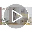5-Tier Corner Bookshelf, Industrial Rustic Wood Ladder Display Stand