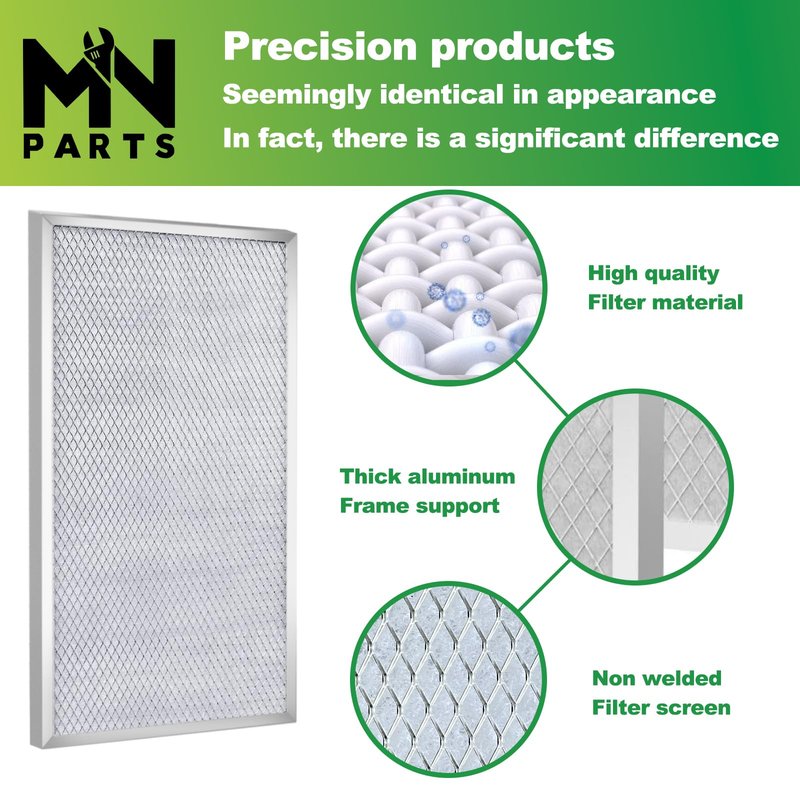 MERV 8 Filter Dehumidifier Filter Replacement Sentinel HD55 HDi65 17.2'' x 8.8'' 4 Pack Dehumidifier Filter Replacement Parts