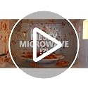 HOVER COVER Magnetic Microwave Splatter Cover 12" Ivory White