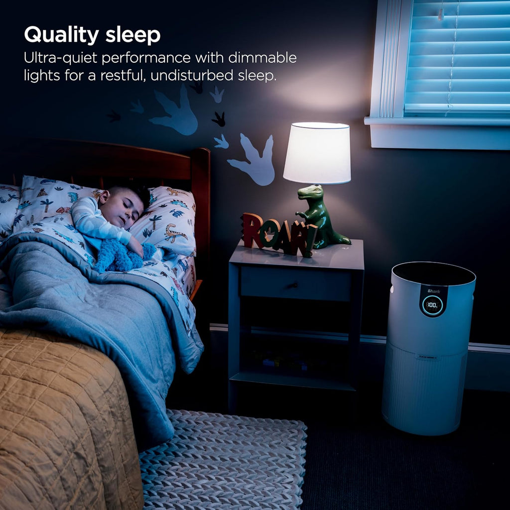 Shark Air Purifier - HEPA Filter with Clean Sense Technology | 1000 Sq Ft Coverage for Home & Kitchen