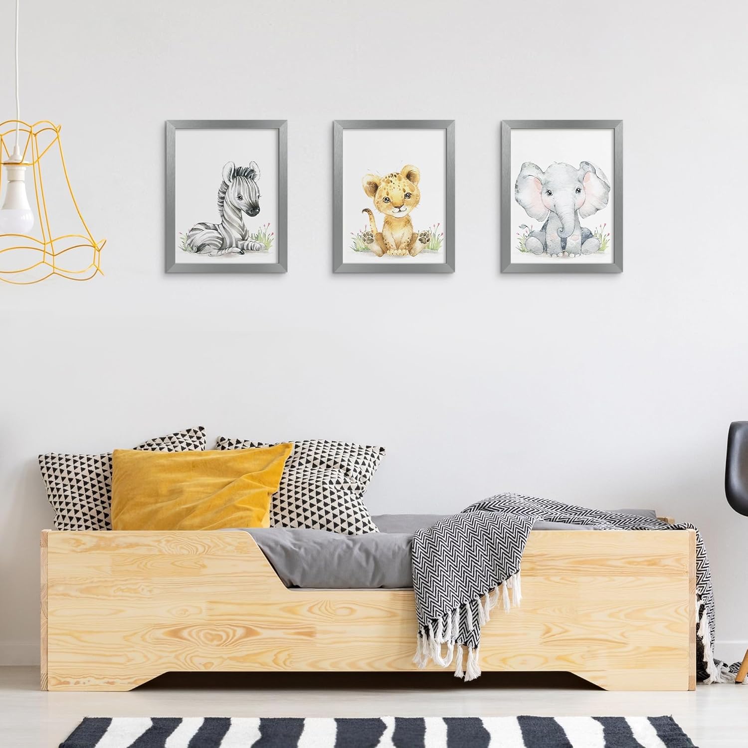Upsimples 8.5x11 Picture Frame - Versatile Display for 6x8 Photos with Mat or 8.5x11 Without | Metallic Gray