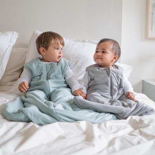 HALO SuperSoft Bamboo Wearable Blanket 1.5 TOG - Buttery Soft Baby Sleep Sack for Newborns & Infants, Calm Sage, 0-6 Months