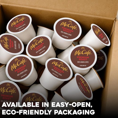McCafe Premium Roast Coffee - Medium Roast K-Cup Pods | 72 Count for Convenient Brewing