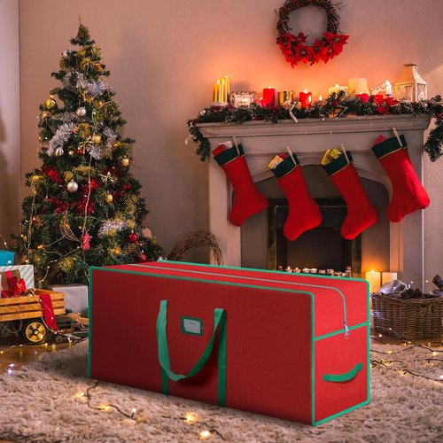 Christmas Tree Storage Bag by [Brand Name] - Fits Up to 7.5 Ft | Durable 600D Oxford Cloth with Reinforced Handle