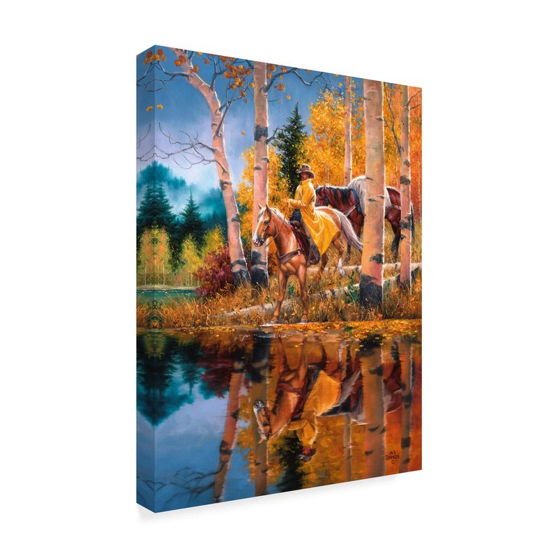 Trademark Fine Art When All That Glitters by Jack Sorenson, 18x24-Inch