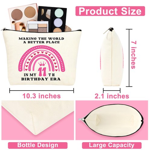 JTENGTOP 11 Year Old Beautiful Teen Girl Birthday Gifts, Gifts for 11 Year Old Beautiful Teen Girl, Best Popular Present, 11th Birthday Decorations