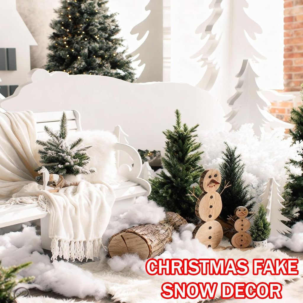 Regine Switzerland Christmas Fake Snow - Fluffy Artificial Snow for Indoor/Outdoor Decor | 12.3 oz