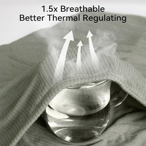 BubblePanda Bamboo Sleep Sack | Breathable 1.0 Tog Newborn Infant Wearable Blanket (0-6 Months)