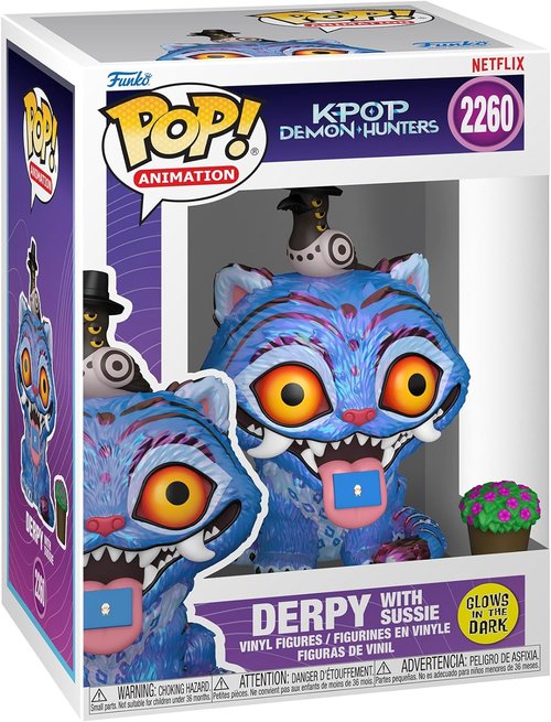 Funko Pop! Kpop Demon Hunters - Derpy with Sussie Collectible Vinyl Figure | Perfect Gift for Fans