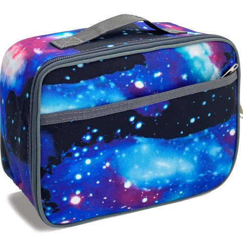 Kulle Lunch Box Kids,Insulated Lunch Bag Boys Back to School,Washable and Reusable Lunch Box for kids,Lunchbox for Office,School,Outdoor(Space)