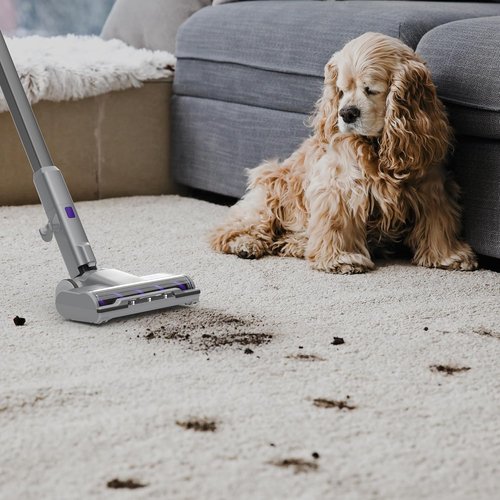 Black+Decker PowerSeries 4-in-1 Corded Stick Vacuum - Multi-Surface, HEPA Filtration, LED Floor Head, Grey