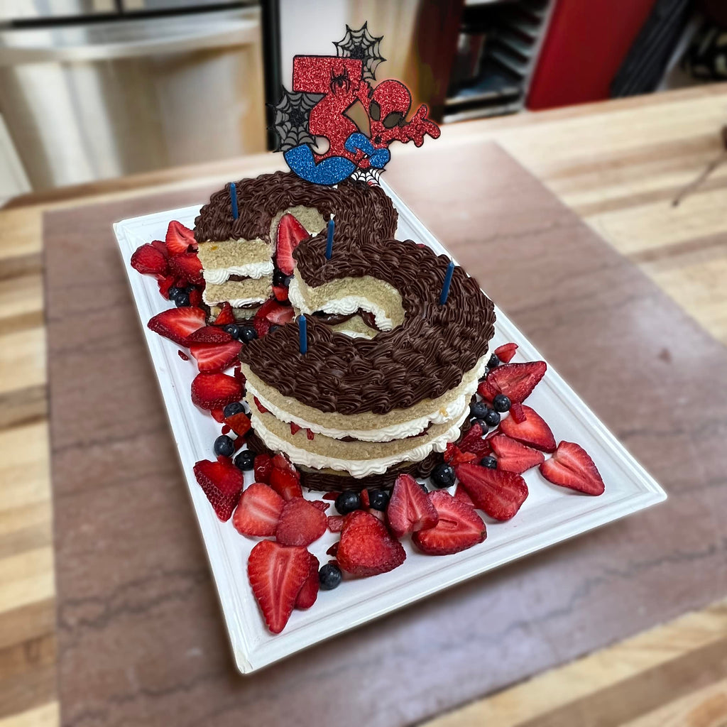 CAKESAFE - Sturdy Acrylic Number Cake Templates-Set-0-8