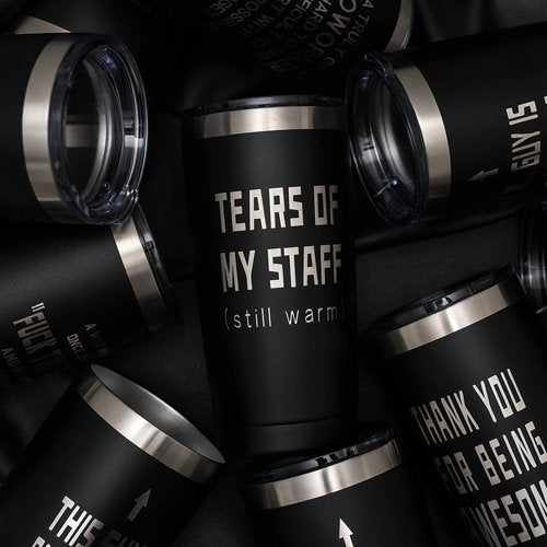 ARIABLE Tears of My Staff - Funny Gifts for Boss from Employee - Best Birthday Present Ideas for World Best Boss Ever, Assistant, Men, Women, Principal, Bosses Day, Office