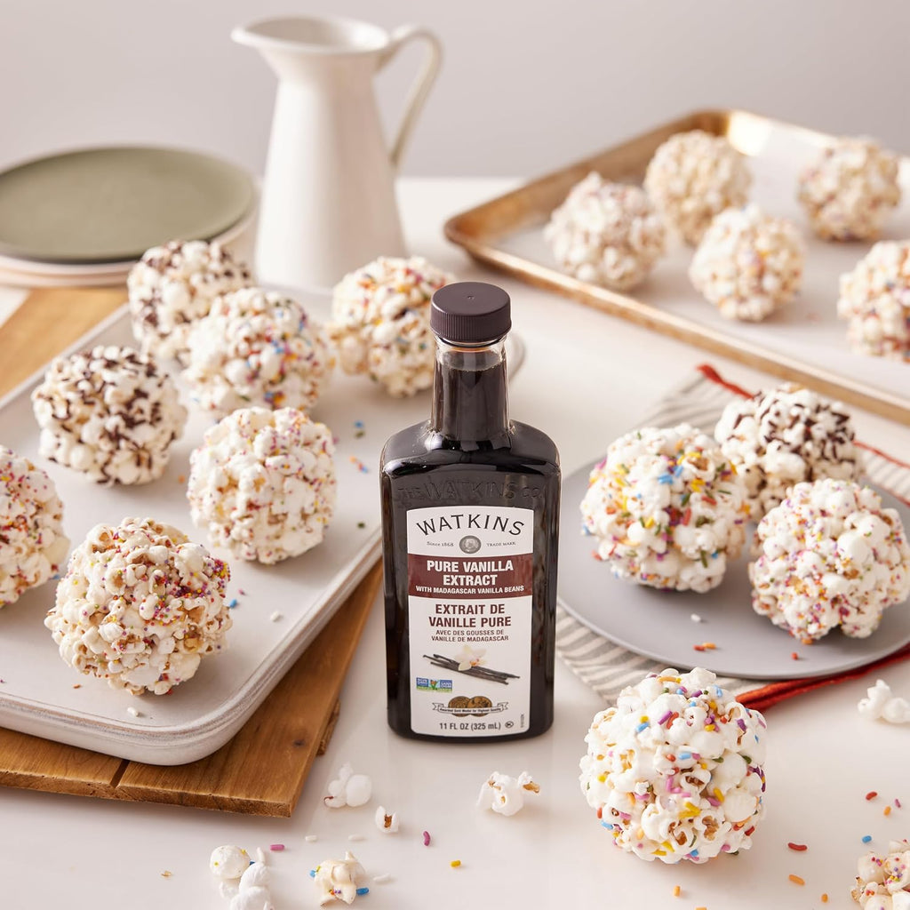 Watkins Gourmet Baking Vanilla - All Natural Pure Vanilla Extract, 11 Fl Oz | Flavorful & Versatile