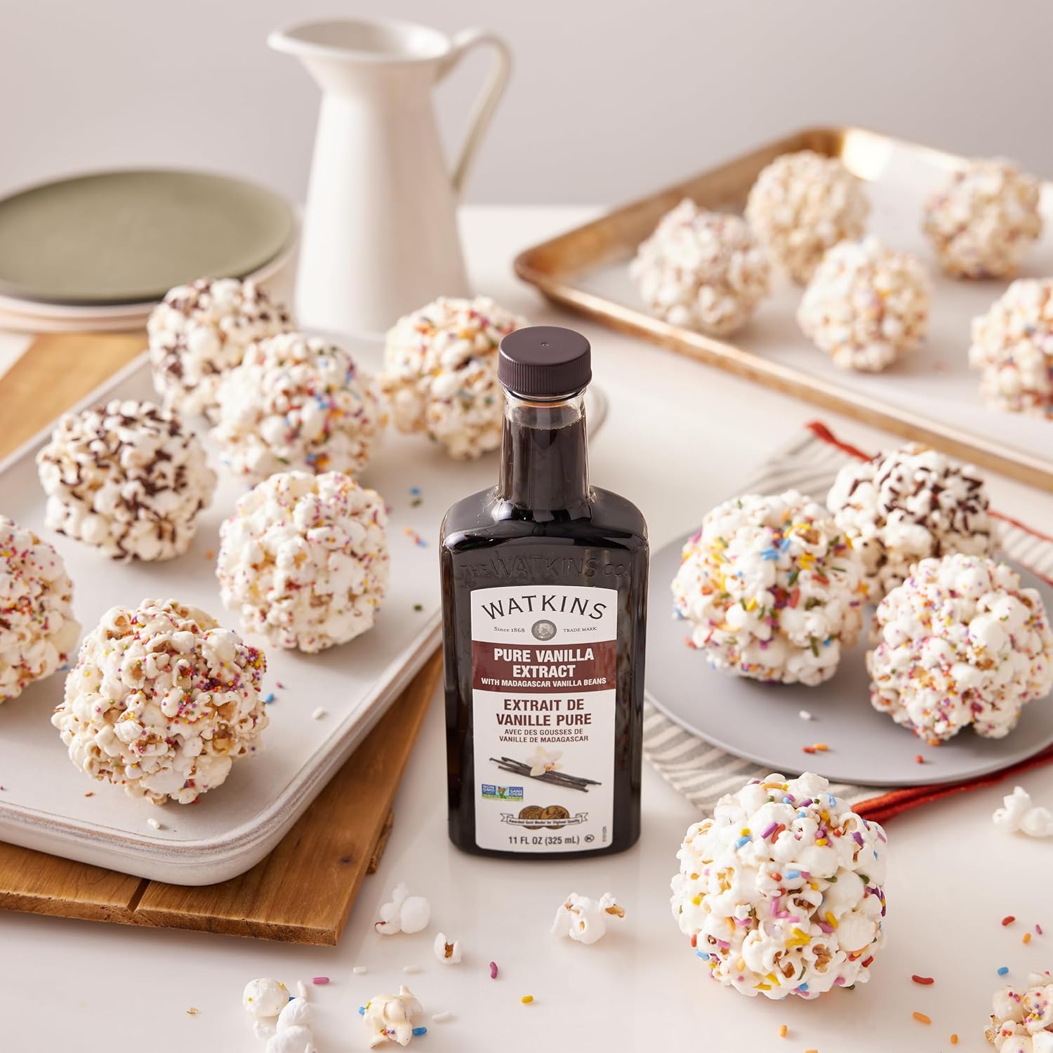 Watkins Gourmet Baking Vanilla - All Natural Pure Vanilla Extract, 11 Fl Oz | Flavorful & Versatile