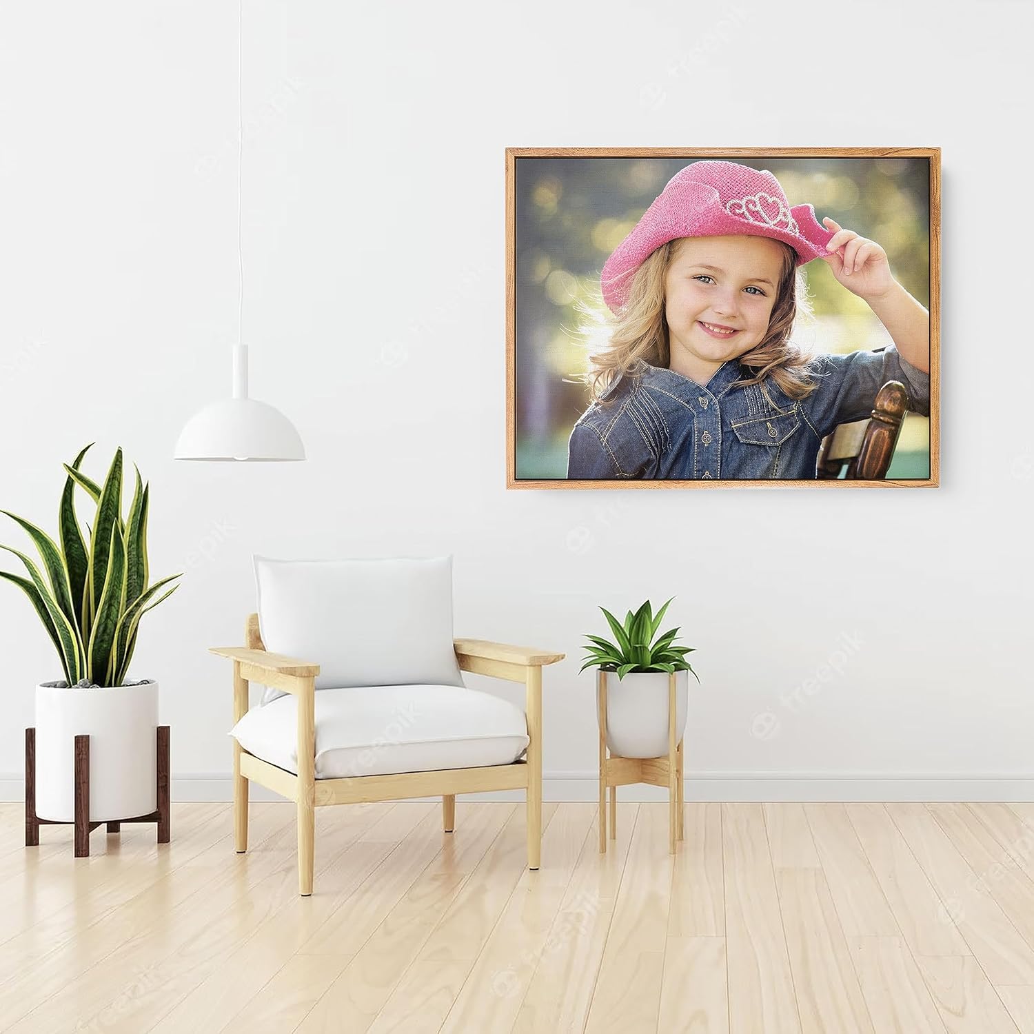 P&L ART | Personalized Custom Canvas Prints - Transform Your Photos into Stunning Wall Art | Beige 20x30