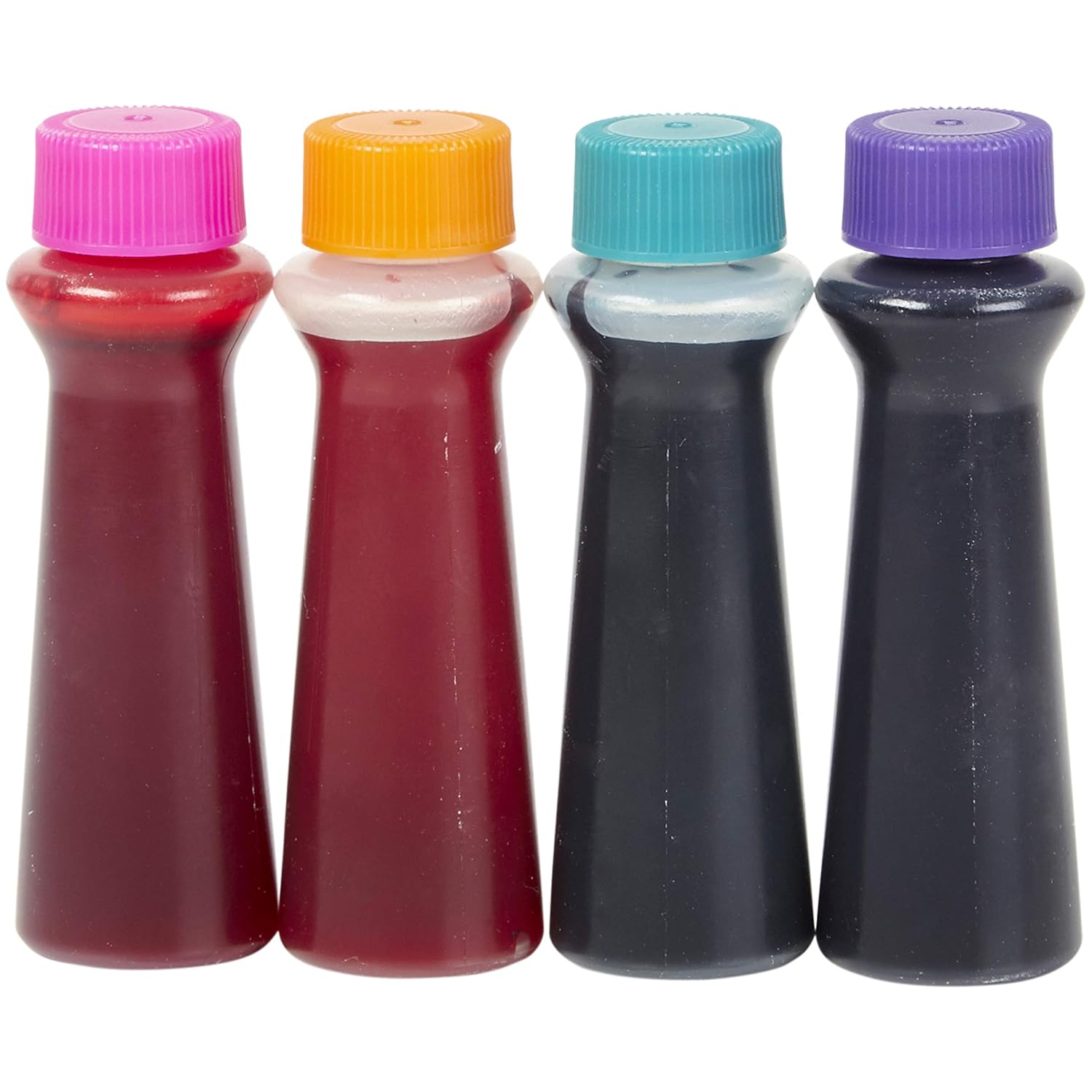 Wilton Neon Food Coloring Gel - Vibrant Gel-Based Icing Colors Set | Magenta, Orange, Teal & Purple - 4-Count
