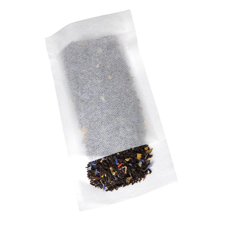 T-Sac Tea Filter Bags, Disposable Tea Infuser, Number 4-Size, 6 to 12-Cup Capacity, Set of 100, White
