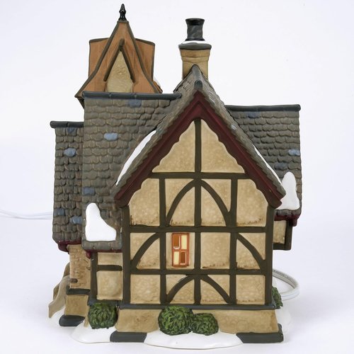 Department 56 Dickens Village | The Partridge and Pear Restaurant Lit Building - 7.68 Inch, Multicolor
