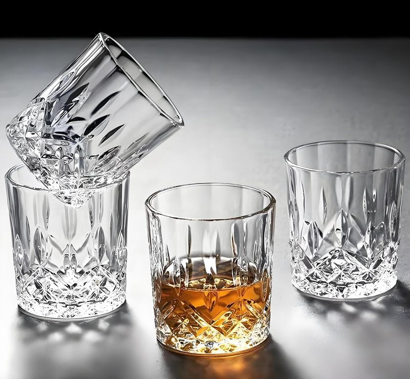 VEILEDGEM 9 Oz Unbreakable Tritan Drinking Glasses Shatterproof Acrylic Glasses Drinkware BPA Free Hard Plastic Cups Reusable Kitchen Water Glasses Drinking Set of 6 (Clear)