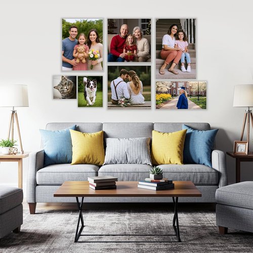 Liferyx Personalized Canvas Prints - Custom Wall Art Decor for Home & Gifts | Various Sizes & Styles