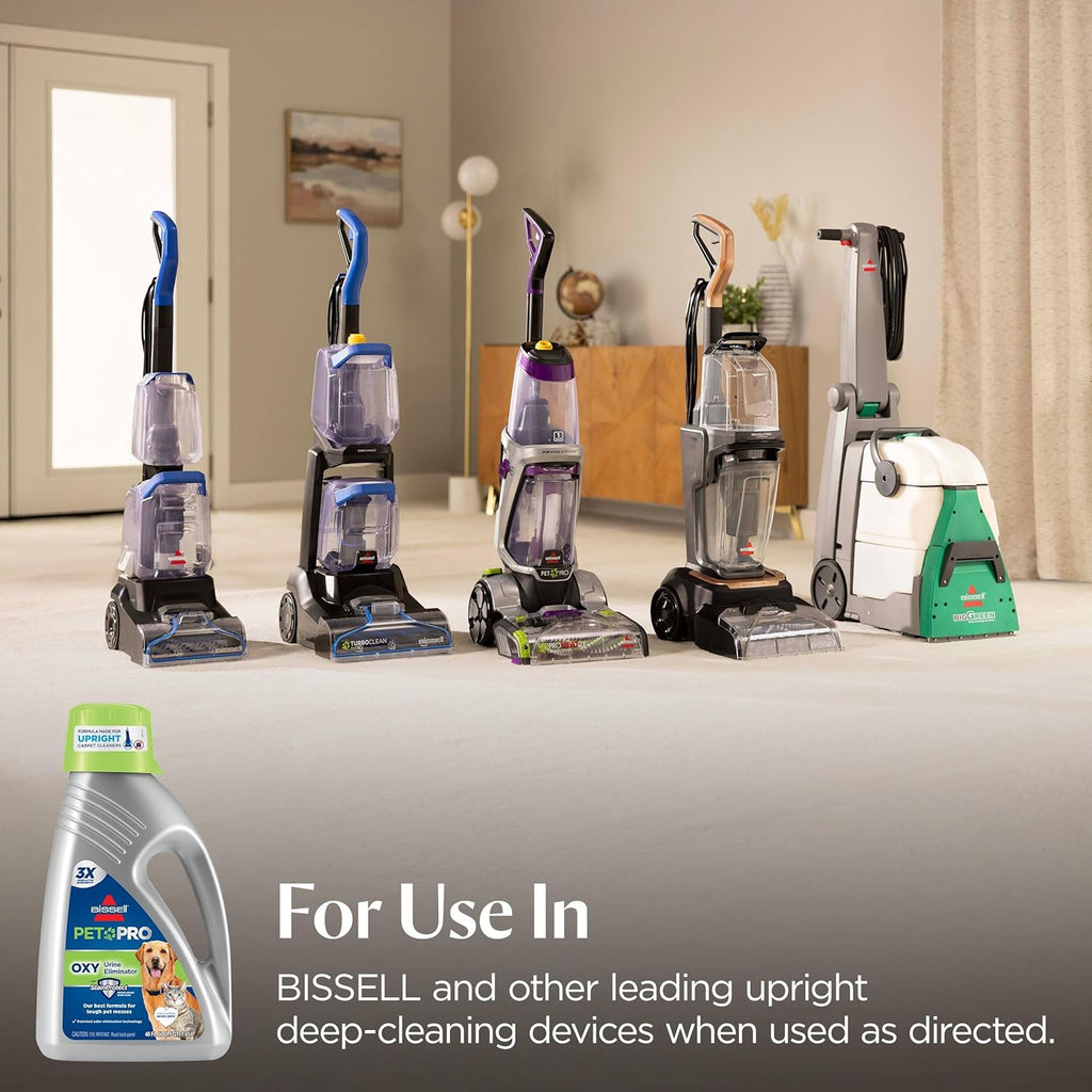 Bissell 1990 Pro Pet Urine Eliminator - Powerful Upright Deep Cleaner Formula for Tough Stains