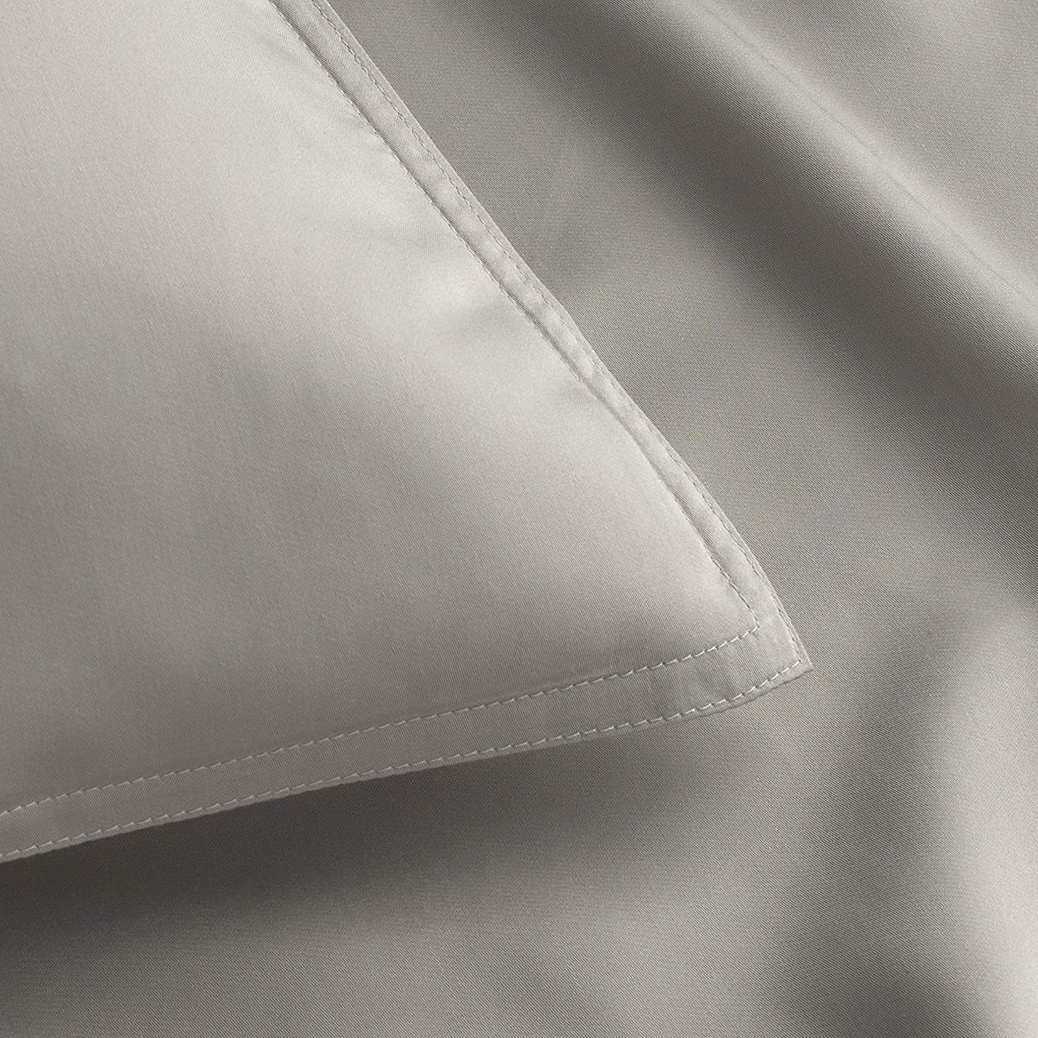 Pure Bamboo California King Sheets - 100% Organic Viscose Bed Sheet Set, Soft & Cooling, Striped Design
