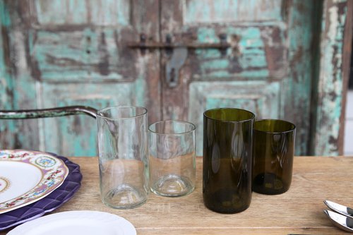 D&V Glass Vintage Collection, Tall Beverage/Cocktail Glass, 16-Ounce, Clear, Set of 6