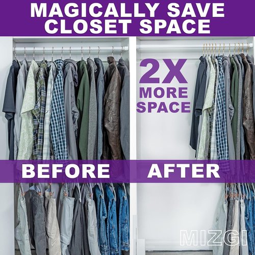 MIZGI Ivory Velvet Hangers - 60 Pack Premium Non-Slip Felt Clothes Hangers | Heavy-Duty Space-Saving Design