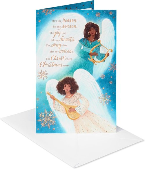 American Greetings Christmas Card - Reasons to Rejoice | Festive Design for Holiday Cheer