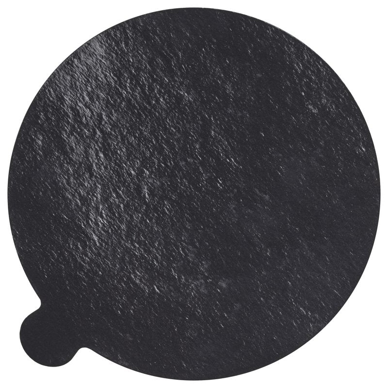DecoPac 5" Round Black/Gold Reversible Waxed Corrugated Cake Board, Gloss Shiny Finish For Cakes, Cupcakes, Desserts, 4.9 x 4.9 x 0.06 inches, Pack of 50