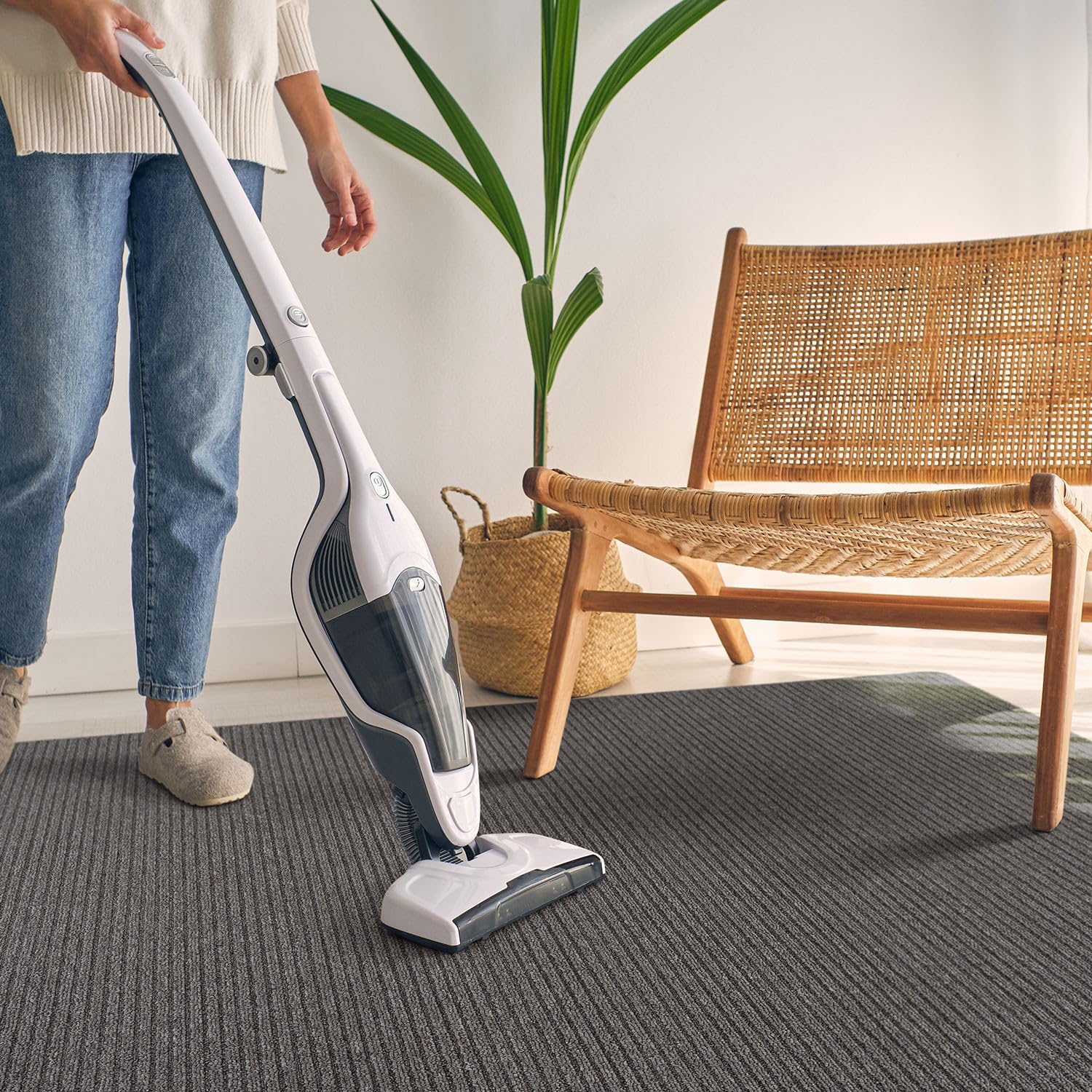 Beverly Rug Non-Slip Modern Rug 4x6 Solid Traditional Rubber Backing Machine Washable Soft Thin Indoor Area Rugs for Living Room Stain Resistant Non Shedding Casual Carpet (4 x 6 Gray)