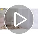 White Sheer Grommet Curtains 84 Inches Long - Light Filtering Drapes (2 Panels)