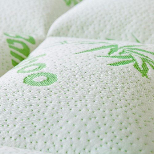 ANALIN® Bamboo Viscose Mattress Topper - Soft Pillow Top for King Size Mattresses | Breathable & Stretchable Design for Back Pain Relief