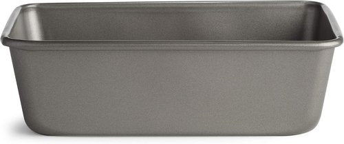 Cooking Light Heavy Duty Nonstick Carbon Steel Bread Pan - PFOA-Free, Dishwasher & Oven Safe, 9.25" x 5.25", Gray