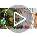 12 Pieces 10cm Clear Plastic Christmas Ornaments with Removable Tops