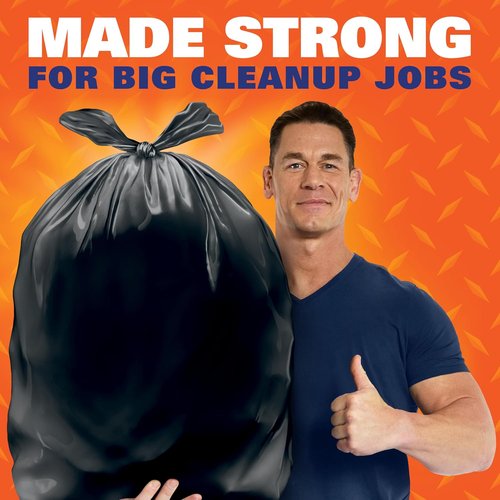 Hefty Easy Flaps 30 Gallon Trash Bags - Durable & Convenient Waste Disposal Solutions
