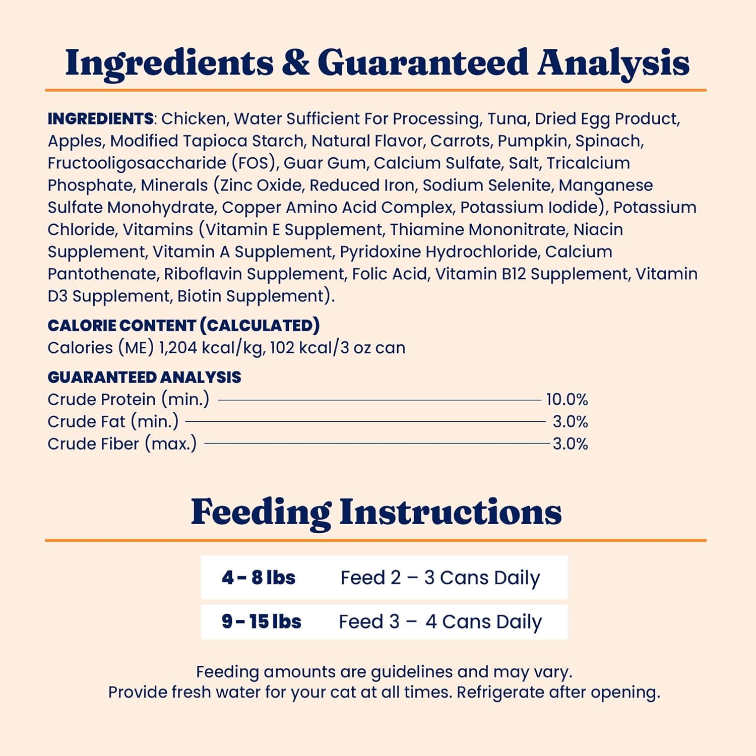 Solid Gold Wet Cat Food Pate - Healthy Grain-Free Canned Food with Real Chicken & Omega Fatty Acids | 24ct/3oz