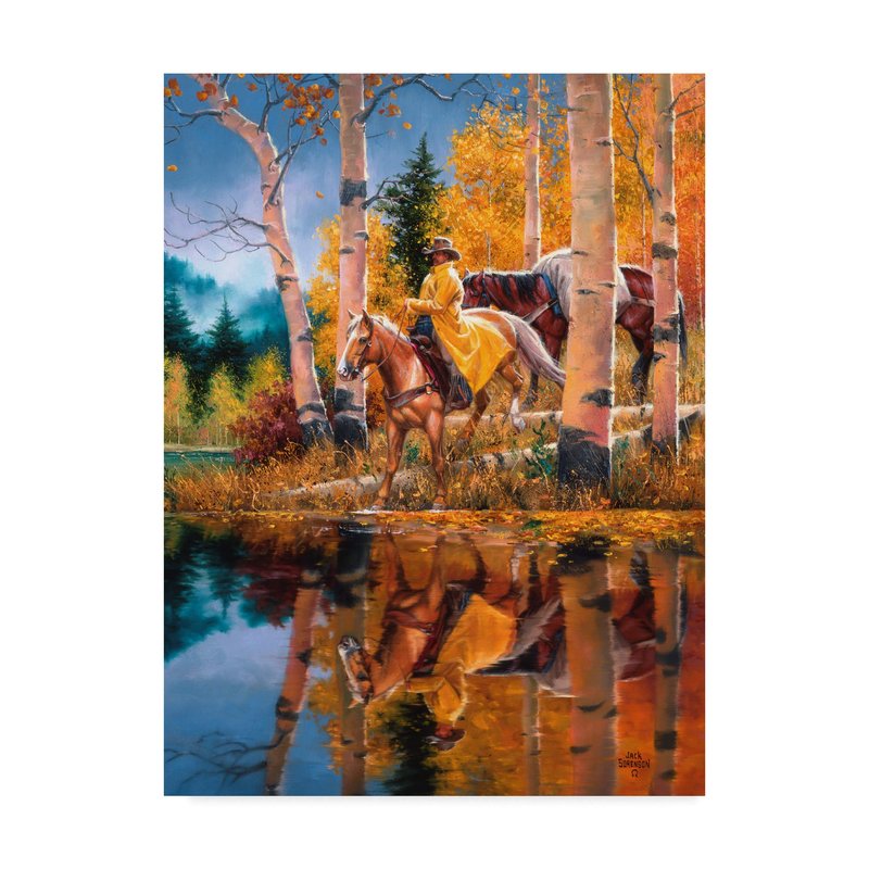 Trademark Fine Art When All That Glitters by Jack Sorenson, 18x24-Inch