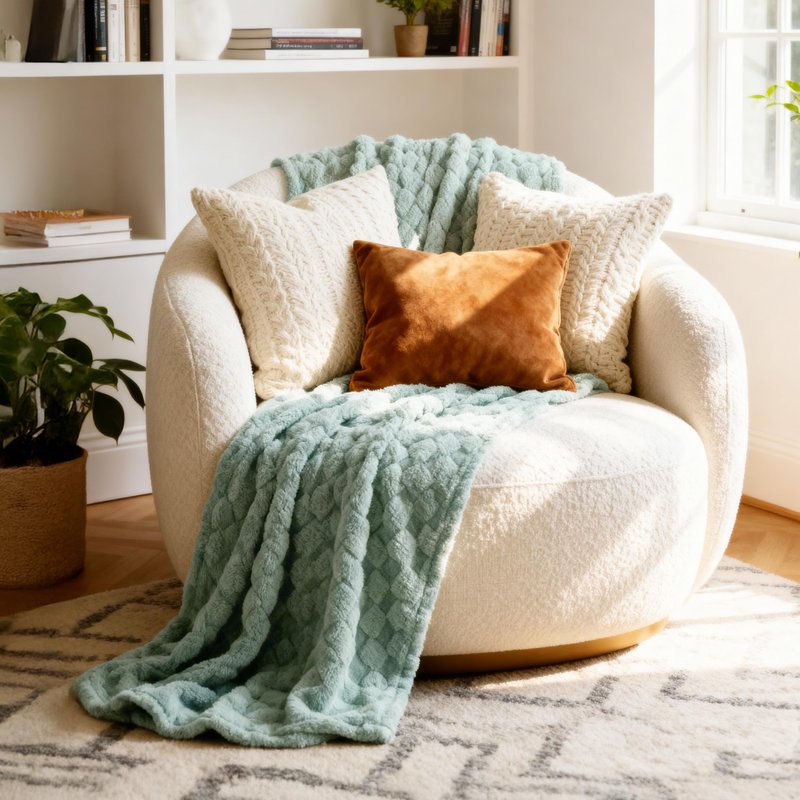 Bedsure GentleSoft Sage Green Throw Blanket for Couch - Super Soft Cozy Mothers Gifts Day Blankets, Cute Comfort Fleece Large Throws for Living Room Bedroom Home Decor, 50x70 Inches