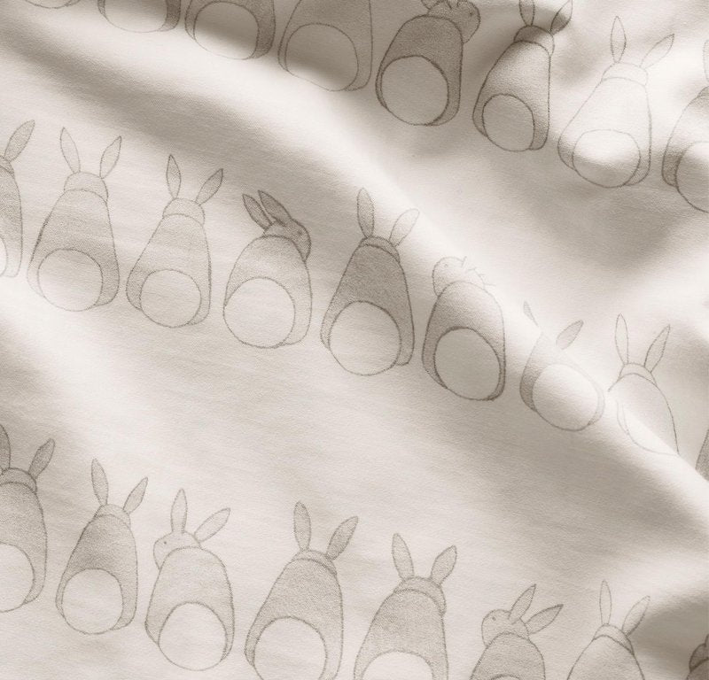 Boll & Branch Signature Hemmed Fitted Baby Crib Sheet for Boys and Girls - One Size, White - Toxin-Free, Soft, Sateen 100% Organic Cotton - Top-Stitched Elastic Band, Secure Fit for Standard Cribs