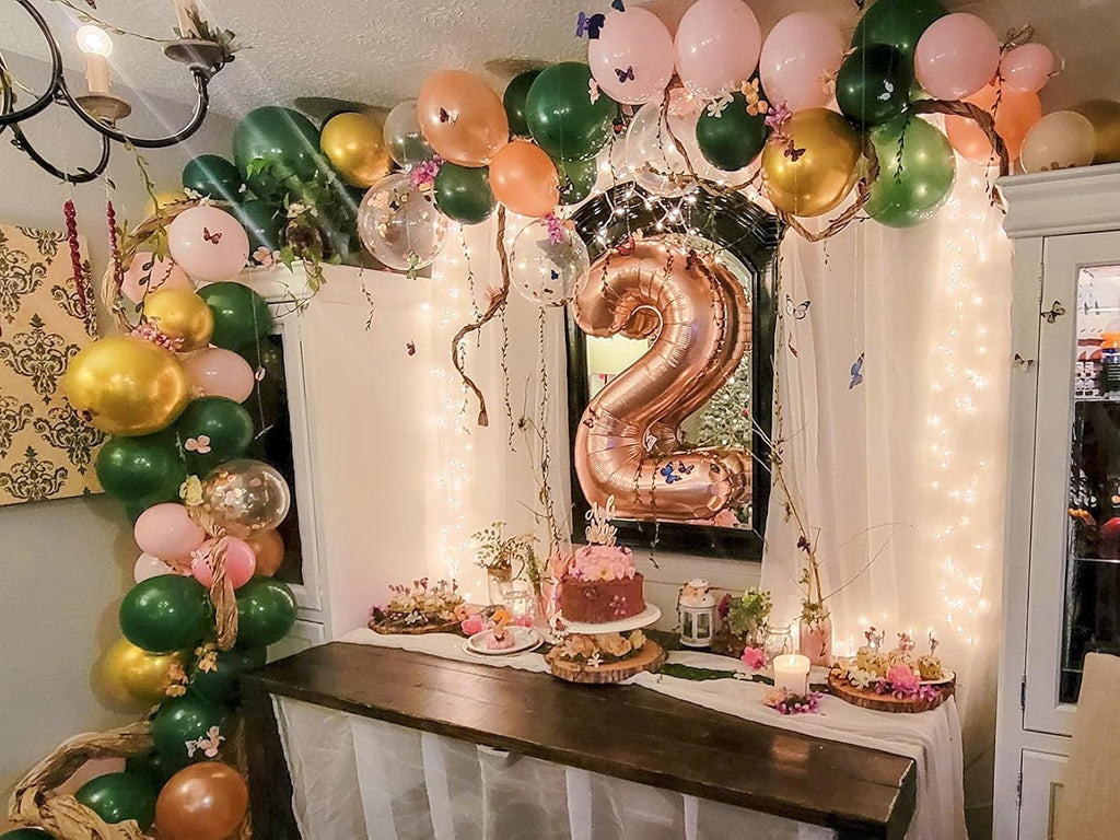 Rose Gold 40 Inch Number 8 Balloon by [Brand Name] - Perfect for 8th Birthday Parties & Celebrations