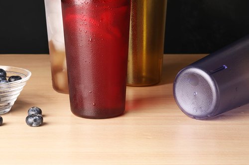 New Star Foodservice | Restaurant-Grade Beverage Tumblers (Blue (Set of 12), 20 oz)